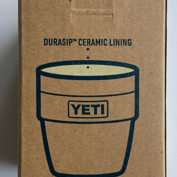 YETI 4 oz Stackable Cups - pack of 2 with Durasip Ceramic Lining Seafoam - Picture 5 of 5